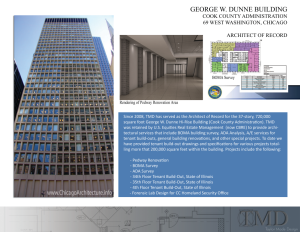 George W. Dunne Office Building - Architect of Record